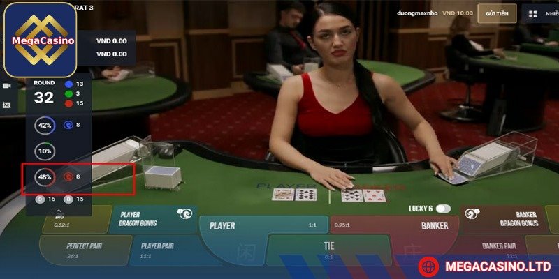 Tránh đặt cược lớn vào cửa Tie dù tỷ lệ thưởng cao