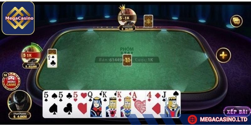 Phỏm mang lại cơ hội chiến thắng tiền lớn